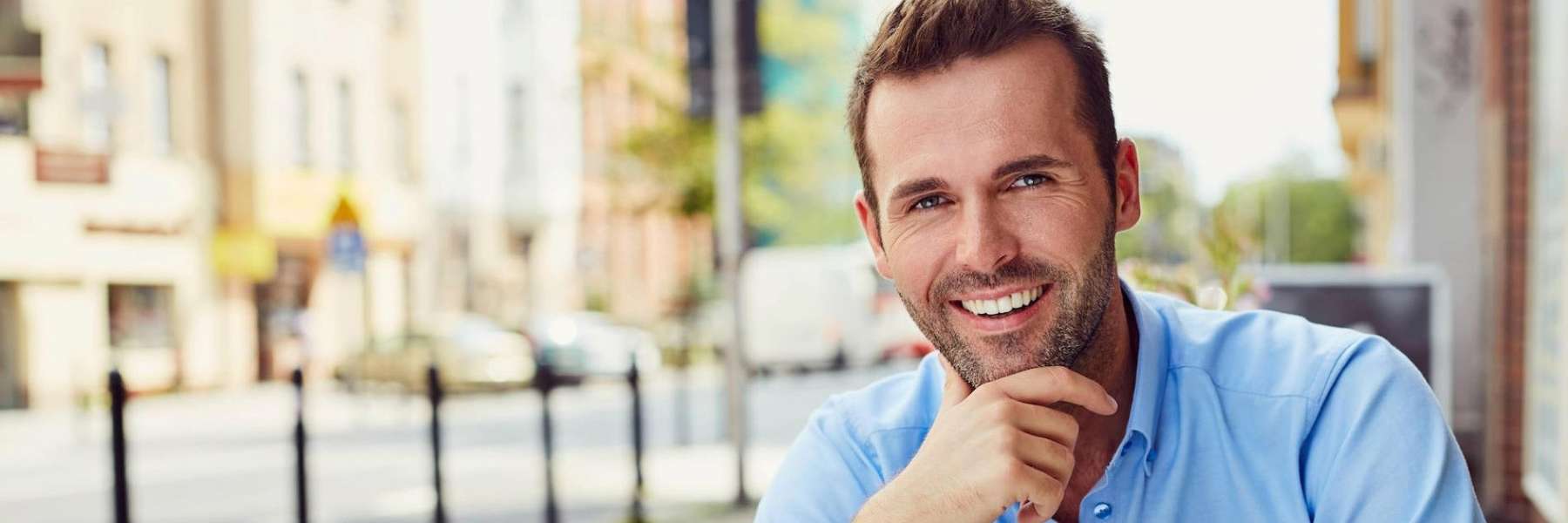 white hills man smiling